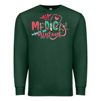 Sports Green medical assistant Premium Sweatshirt - RanaPortraitStore