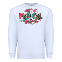 White medical assistant Premium Sweatshirt - RanaPortraitStore