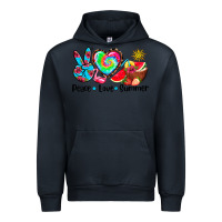 Navy peace love  summer Urban Hoodie - AdoDesignShop