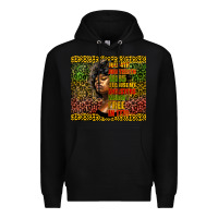 Black juneteenth celebrate Premium Hoodie - HRA Design Shop
