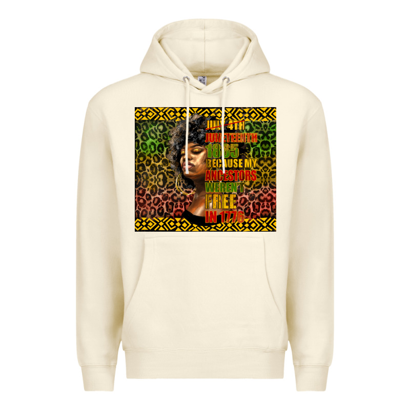 Juneteenth Celebrate Premium Hoodie by HRA Design Shop | Teevron