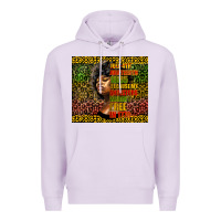 Lilac juneteenth celebrate Premium Hoodie - HRA Design Shop