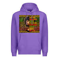 Purple juneteenth celebrate Premium Hoodie - HRA Design Shop