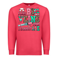 Cardinal i like big veins and i cannot lie Premium Sweatshirt - RanaPortraitStore