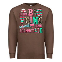 Chestnut i like big veins and i cannot lie Premium Sweatshirt - RanaPortraitStore