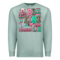 Seafoam i like big veins and i cannot lie Premium Sweatshirt - RanaPortraitStore
