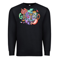 Black gastro crew Premium Sweatshirt - RanaPortraitStore