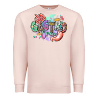 Pale Pink gastro crew Premium Sweatshirt - RanaPortraitStore