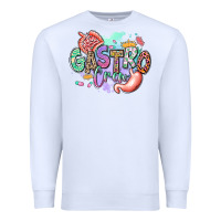 White gastro crew Premium Sweatshirt - RanaPortraitStore