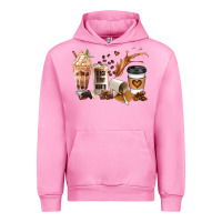 Fuchsia Pink black every month melanin coffee cups Urban Hoodie - JahusDesignShop