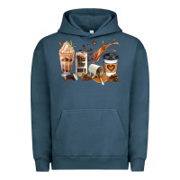 Pigment Midnight Navy black every month melanin coffee cups Urban Hoodie - JahusDesignShop