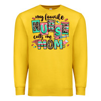 Lemon my favorite nurse calls me mom Premium Sweatshirt - RanaPortraitStore
