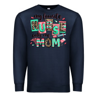 Navy my favorite nurse calls me mom Premium Sweatshirt - RanaPortraitStore