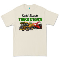 Bone Santa's Favorite Truck Driver Premium Tee - LillyAllenDesigns