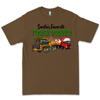 Cacao Santa's Favorite Truck Driver Premium Tee - LillyAllenDesigns