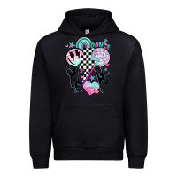 Black retro dance Urban Hoodie - JahusDesignShop