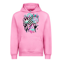 Fuchsia Pink retro dance Urban Hoodie - JahusDesignShop