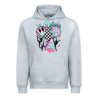Heather Grey retro dance Urban Hoodie - JahusDesignShop