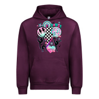 Mauve Wine retro dance Urban Hoodie - JahusDesignShop
