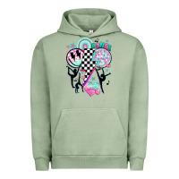 Pigment Oil Green retro dance Urban Hoodie - JahusDesignShop