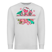 Dove Grey nurse flowers custom name design Premium Sweatshirt - RanaPortraitStore