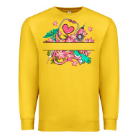 Lemon nurse flowers custom name design Premium Sweatshirt - RanaPortraitStore
