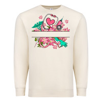 Sandshell nurse flowers custom name design Premium Sweatshirt - RanaPortraitStore