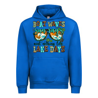 Cobalt boat waves sun rays aint nothing like lake days Urban Hoodie - AdoDesignShop
