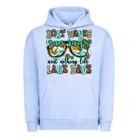 Pigment Grape Ice boat waves sun rays aint nothing like lake days Urban Hoodie - AdoDesignShop