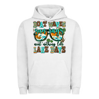 Pigment Lunar Rock boat waves sun rays aint nothing like lake days Urban Hoodie - AdoDesignShop