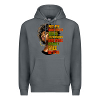 Rock juneteenth 1885 because my ancestors weren't free in 1776 black woman Premium Hoodie - HRA Design Shop