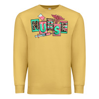 Antique Gold nurse Premium Sweatshirt - RanaPortraitStore
