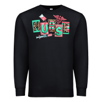 Black nurse Premium Sweatshirt - RanaPortraitStore