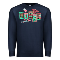 Navy nurse Premium Sweatshirt - RanaPortraitStore