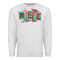 Oatmeal Heather nurse Premium Sweatshirt - RanaPortraitStore