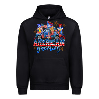 Black American truck gnomes Urban Hoodie - AdoDesignShop