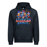 Navy American truck gnomes Urban Hoodie - AdoDesignShop