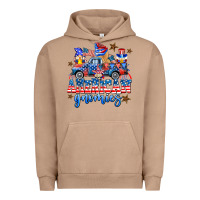 Pigment Burro American truck gnomes Urban Hoodie - AdoDesignShop