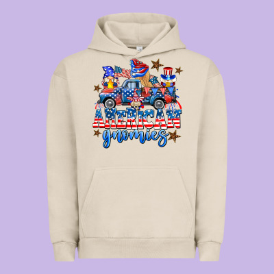 American Truck Gnomes Urban Hoodie Designed By Adodesignshop