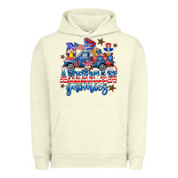 Pigment Pistachio American truck gnomes Urban Hoodie - AdoDesignShop