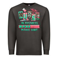 Smoke nurse in progress please wait Premium Sweatshirt - RanaPortraitStore