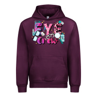Mauve Wine eye crew Urban Hoodie - JahusDesignShop