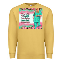 Antique Gold not all angels have wings blonde nurse Premium Sweatshirt - RanaPortraitStore