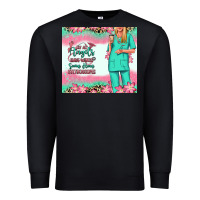 Black not all angels have wings blonde nurse Premium Sweatshirt - RanaPortraitStore