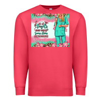 Cardinal not all angels have wings blonde nurse Premium Sweatshirt - RanaPortraitStore