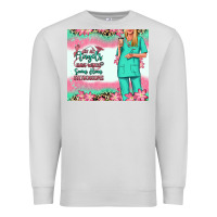 Dove Grey not all angels have wings blonde nurse Premium Sweatshirt - RanaPortraitStore