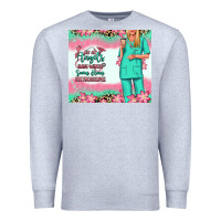 Heather Grey not all angels have wings blonde nurse Premium Sweatshirt - RanaPortraitStore