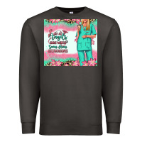 Smoke not all angels have wings blonde nurse Premium Sweatshirt - RanaPortraitStore