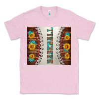 Bubblegum Pink baseball with sunflower and gemstone tumbler Classic Tee - BundleAndBundleShop