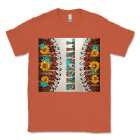 Copper baseball with sunflower and gemstone tumbler Classic Tee - BundleAndBundleShop